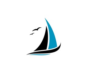 Sticker - Sailing logo