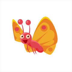 Sticker - Butterfly Mid-air Icon