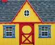 Colorful Wooden Playhouse