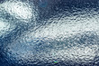 Ice on car windows after snow storm