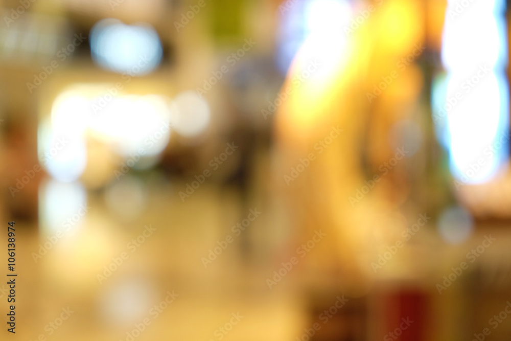 Duty free. Airport. Turkey. Unfocused