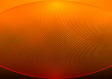 Vector Orange Grid Background