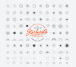 Huge starburst collection, perfect for retro logos
Designer Collection