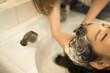 © Monet - Beautician has shampoo the hair of women