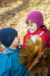 © lozochka - brother and sister in autumn