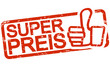 red stamp with text Super Preis
