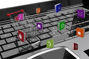 Poster - Online shopping concept