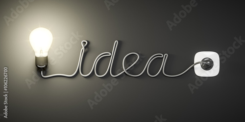 Fotografía light bulb cable idea
