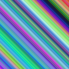 Poster - Multicolored diagonal line pattern background