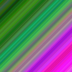 Poster - Green pink diagonal line pattern background
