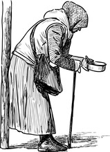 Old Beggar Woman