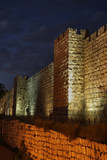 City wall in Jerusalem. Israel