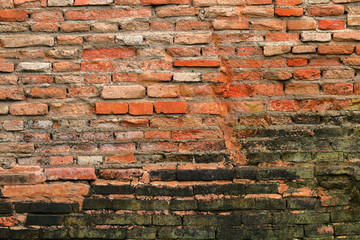 Poster - Old brick wall for pattern and background