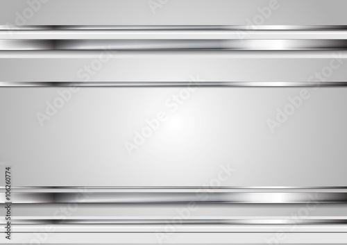 Fotografía Minimal abstract technology metallic vector background