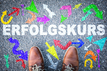 Wall Mural - Erfolgskurs