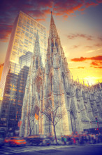 St. Patrick's Cathedral In New York