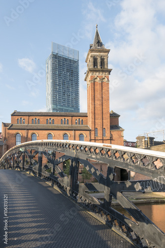Fotomural Beetham Tower und Pumphaus, Manchester