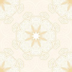 Lace seamless pattern