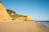 Fototapeta Sawanna - Das Meer und die Steilküste in Portugal im Sommer