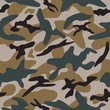 Vector illustration of camouflage pattern.