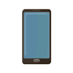 Poster - Smartphone icon, cartoon style