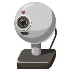 Poster - Webcam icon, cartoon style