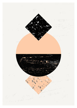 Wall Mural -  - abstract geometric composition