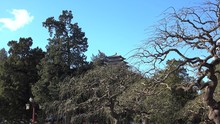 Three-story Pavilion On The Top Of One Of The Peaks At Jingshan Park. Beijing