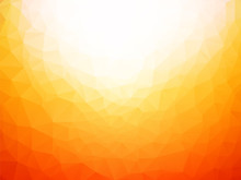 Orange White Geometric  Background