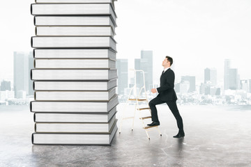 Aufkleber - Education concept ladder