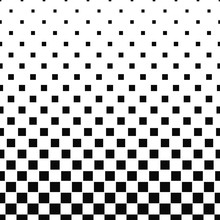 Seamless Black White Abstract Square Pattern