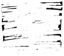 Wall Mural - hand drawn grunge background sparse rectangle element