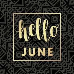 Aufkleber - Summer hipster boho background