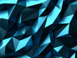 Blue Low Poly Background