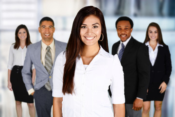 Canvas Print - Business Team At Work