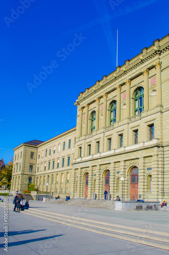 The Swiss Federal Institute Of Technology German Eth From A Prak Eth Zurich Is An Engineering Science Technology Mathematics And Management University Stock Photo Adobe Stock