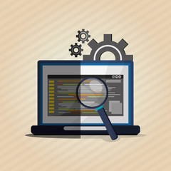 Responsive web design, Vector illustration