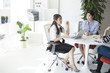 © Monet - Business women working in the stylish office