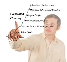 Wall Mural - Succession Planning & Management Process