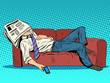 rest fatigue sleep on the couch Siesta