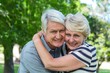 © WavebreakmediaMicro - Senior couple embracing head to head