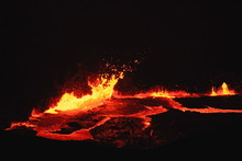 Burning Lava Lake Of Erta Ale Volcano-Danakil-Ethiopia. 0229