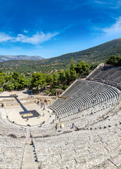 Wall Mural - Epidaurus Amphitheater in Greece