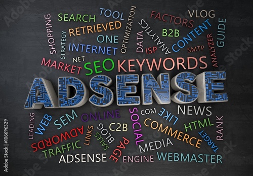 Adsense, 3D Typography