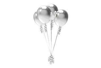 Party Silver Balloons for Decoration