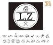 LZ Initial Logo for your startup venture