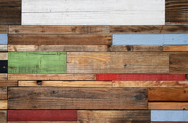 reclaimed wood panel