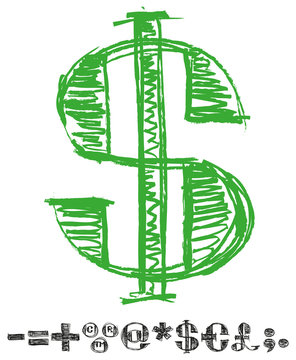 Vector Sketch Letters