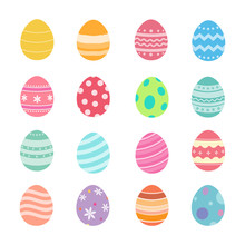 Easter Eggs On Pink Free Stock Photo - Public Domain Pictures