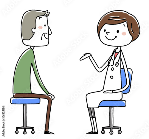 イラスト素材 女医と高齢者の患者 Buy This Stock Vector And Explore Similar Vectors At Adobe Stock Adobe Stock